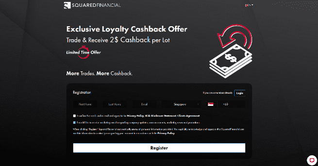 Bonos y Promociones de Squared Financial